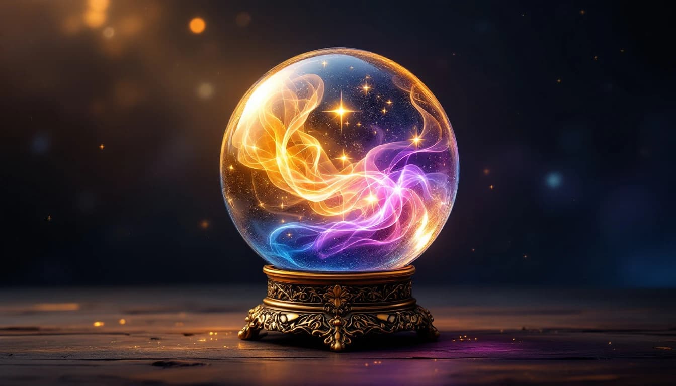 What Do the Colors and Shapes in a Crystal Ball Mean?