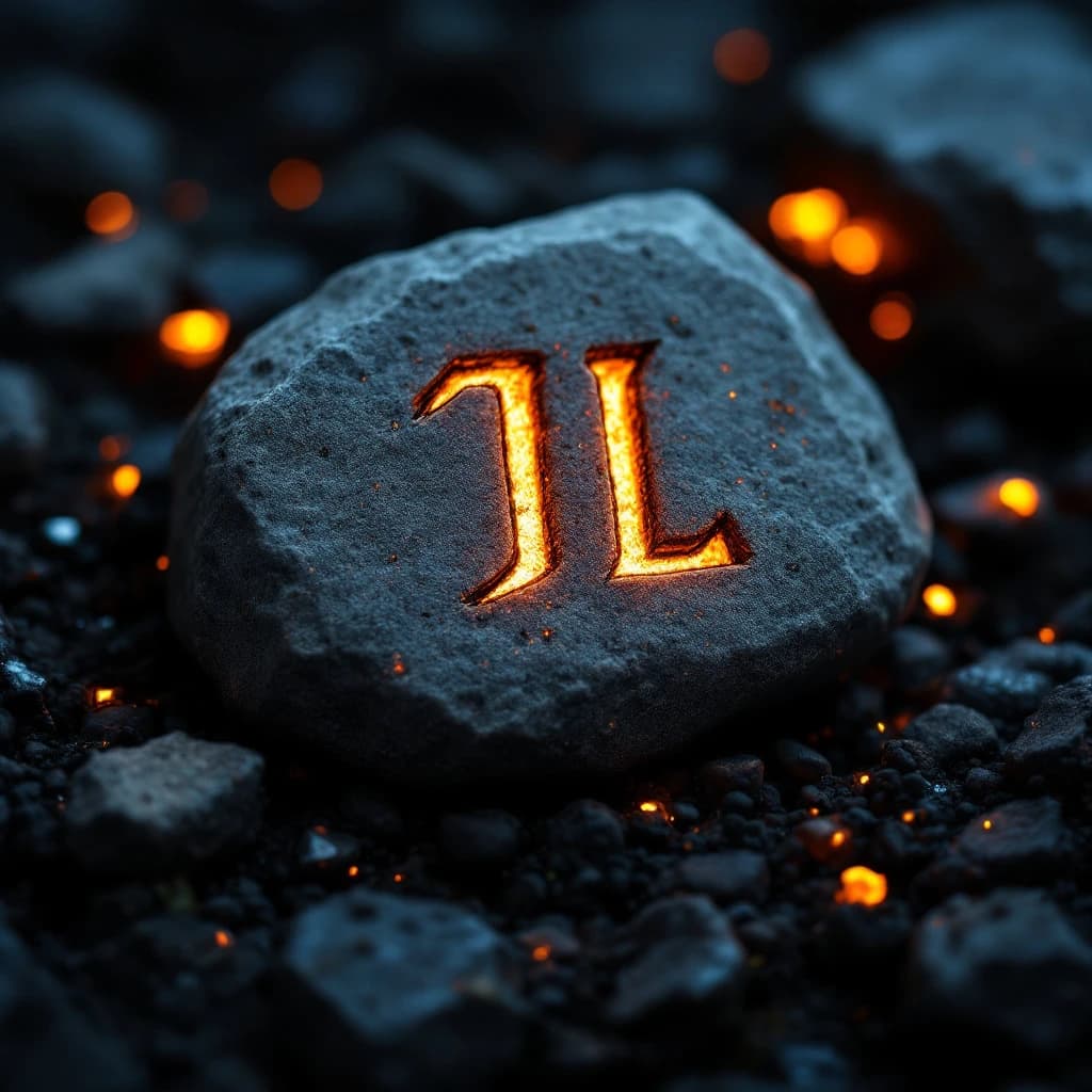 Jera rune stone