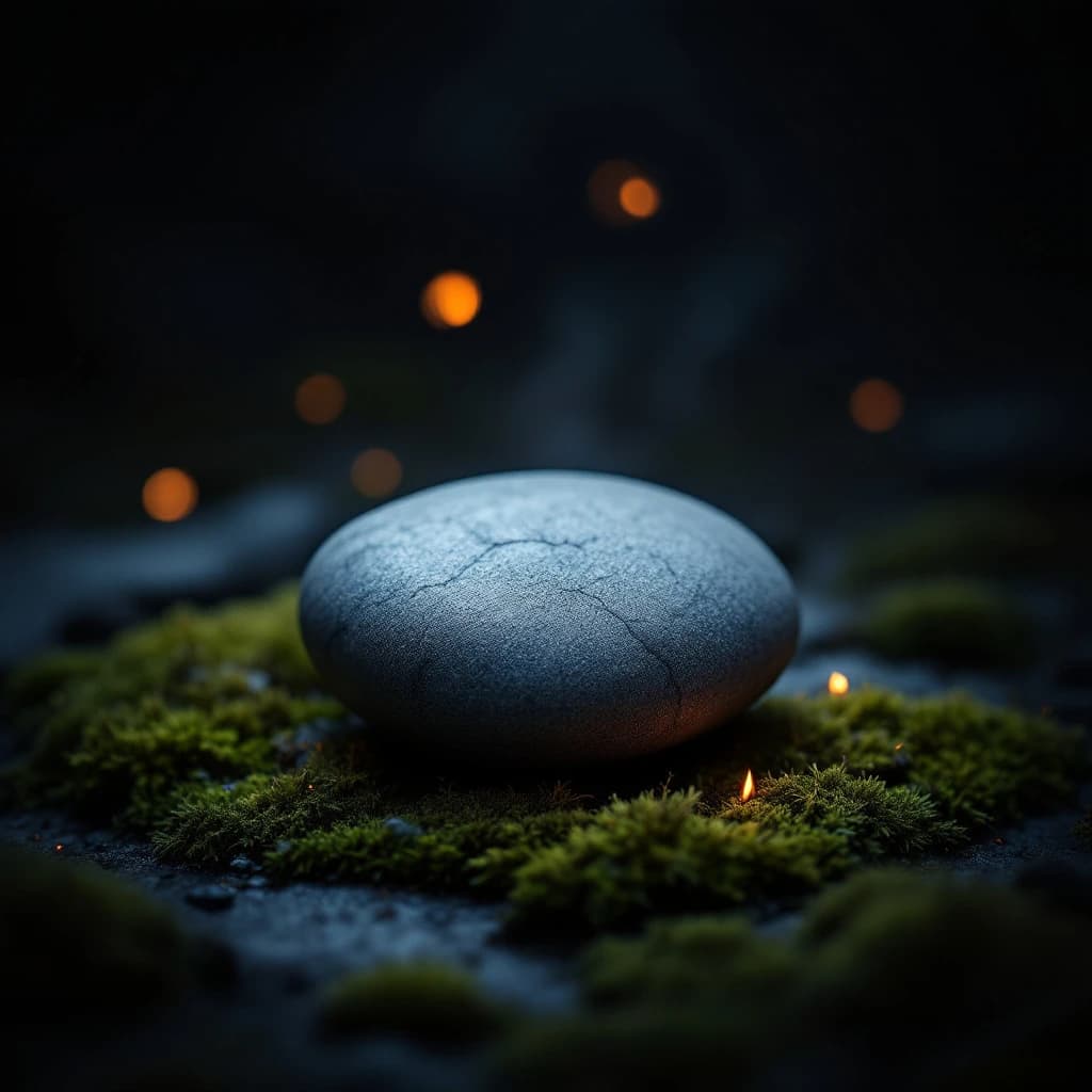 A pouch of rune stones, ready to cast