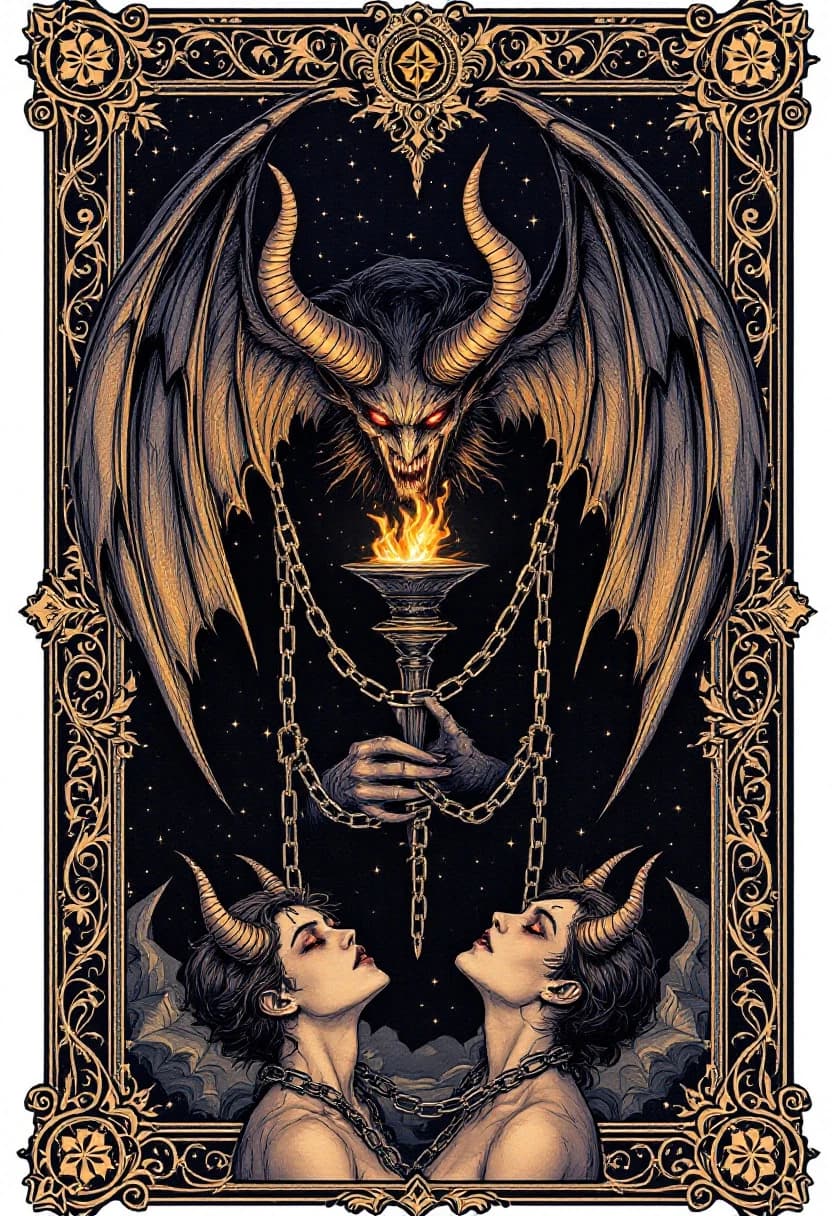 The Devil tarot card