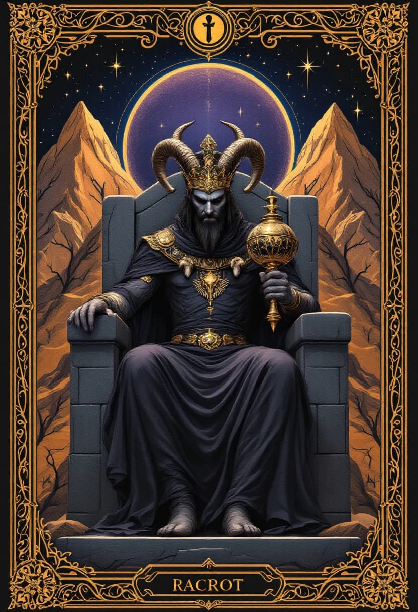 The Emperor tarot card