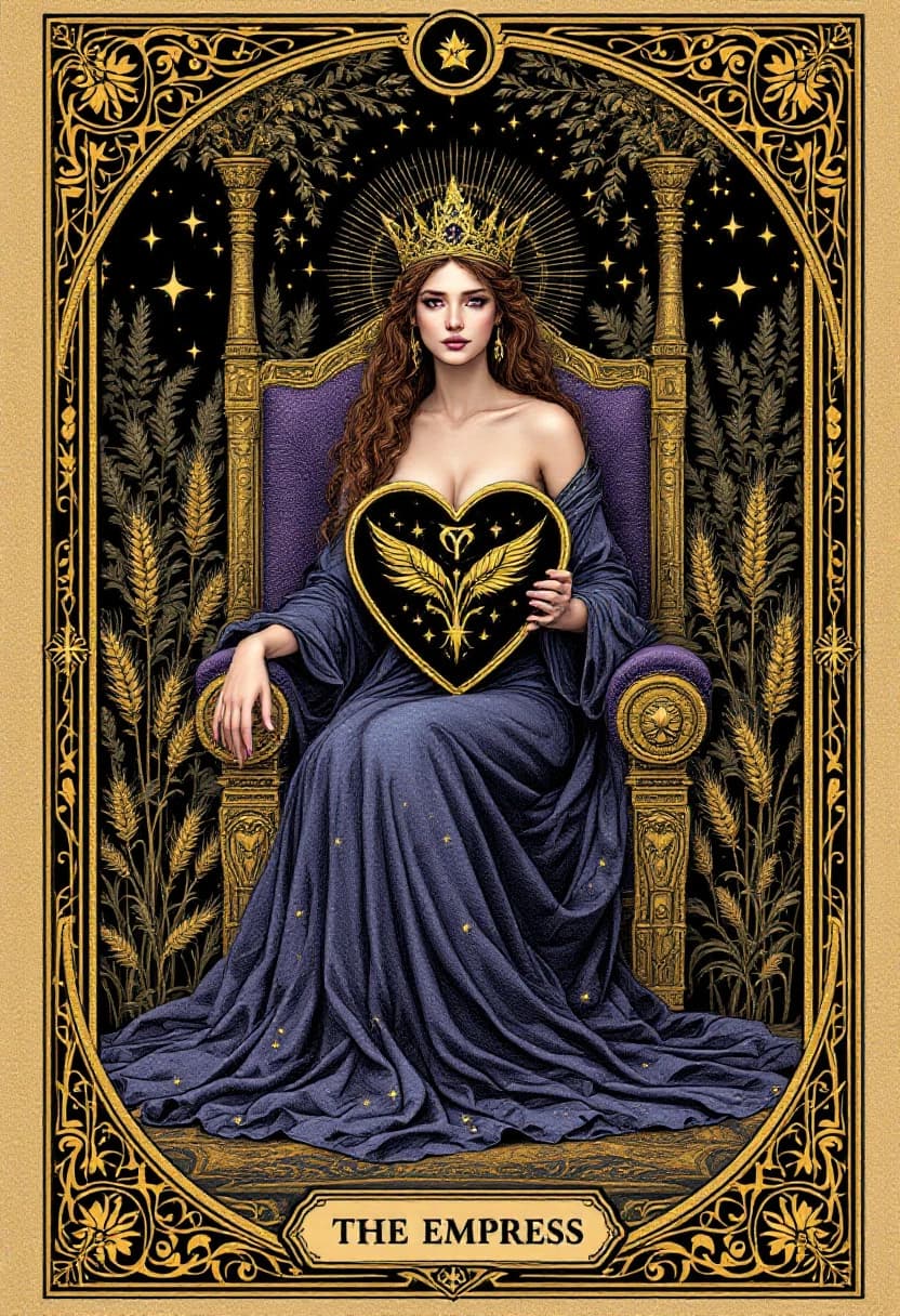 The Empress tarot card