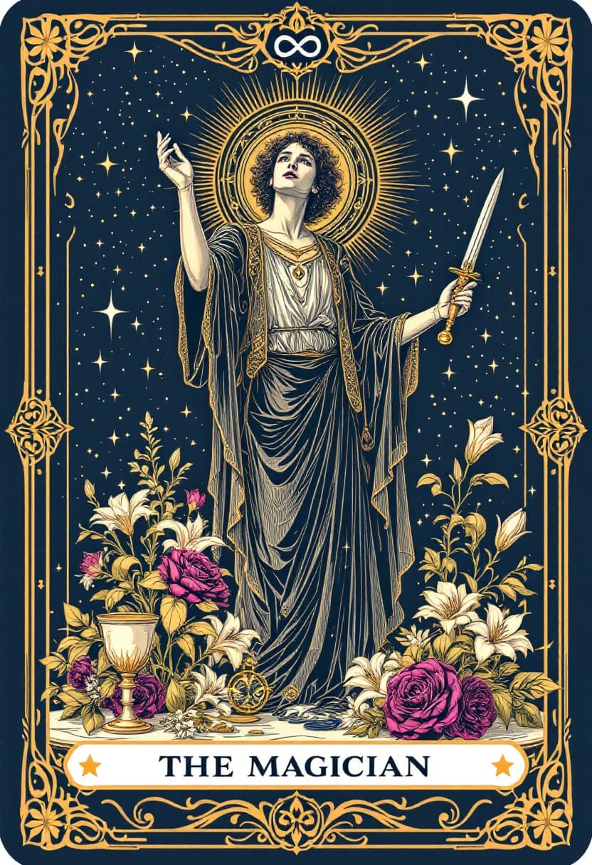 The Magician tarot card
