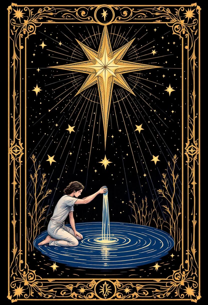 The Star tarot card